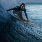 Scottish young surfers