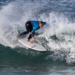 Scottish young surfers