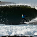 Scottish young surfers