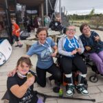 Scottish young surfers